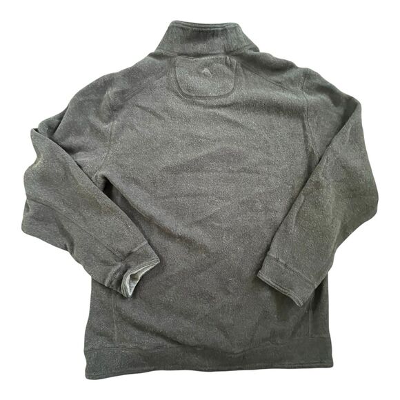 Tommy Bahama Reversible 1/4 Zip Sweater Mens Large LOT OF 2 Golf Black Gray - Picture 5 of 14